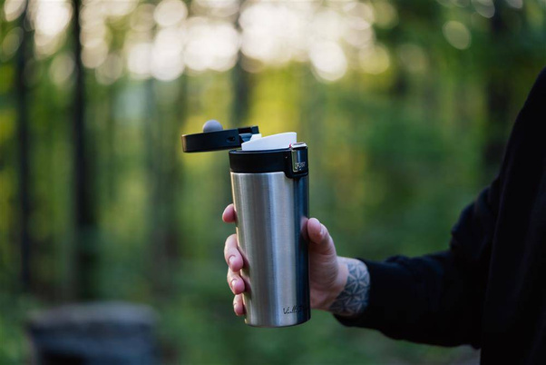 Kubek termiczny 400ml FUORI stal mat 28029