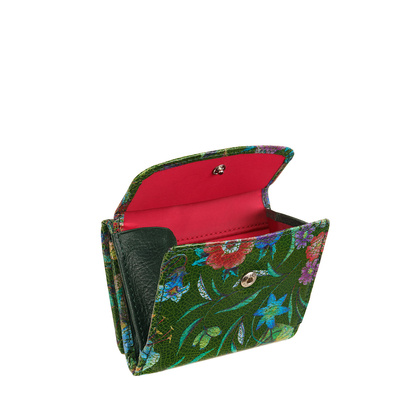 Mały portfel damski BajuBaj z kolorowej skóry naturalnej – funkcjonalność i bezpieczeństwo RFID PD2001cs157