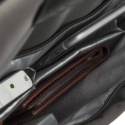 RIVACASE Tiergarten Plecak, laptop 15,6" ciemny beż