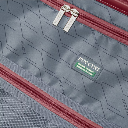Średnia walizka PUCCINI CAIRO ABS030B 3B Bordowa