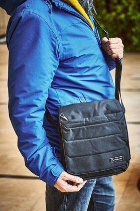 Torba na ramię z klapą National Geographic PRO 707 Czarny