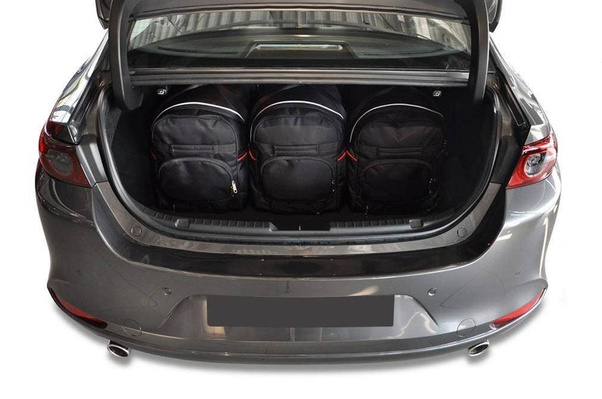 MAZDA 3 LIMOUSINE 2018+ TORBY DO BAGAŻNIKA 5 SZT KJUST