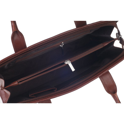 Torebka damska skórzana BELLUCCI R193 Ruda - min. zamówienie 20 / 50 / 100 szt.