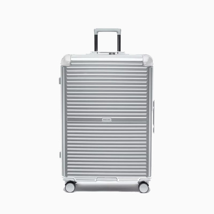 Duża walizka PUCCINI DALLAS PC034A 4C Srebrna