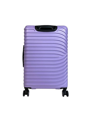 LYS Paris Hawana Duża twarda fioletowa walizka na kółkach 76 cm