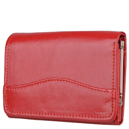 Portfel damski skórzany KEMER P11 Czerwony - min. zamówienie 20 / 50 / 100 szt.