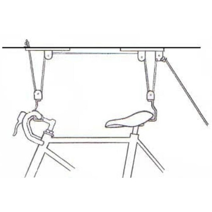 Uchwyt sufitowy rowerowy podnośnik na rower winda Dunlop