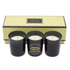 Zestaw świec zapachowych, beżowy