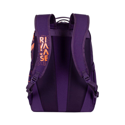 RIVACASE Heide Plecak 5430 30l fioletowy, pomarańcz