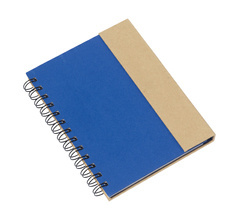 Notes MAGNY, naturalny, niebieski