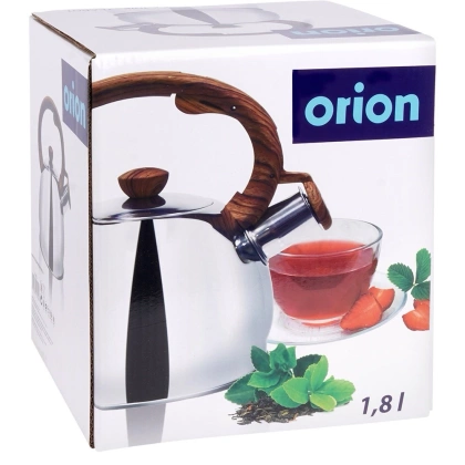 Czajnik stalowy z gwizdkiem automatyczny do gotowania wody tradycyjny srebrny1,5 l