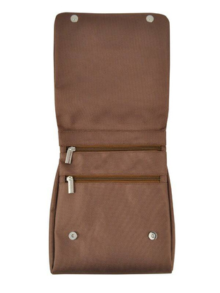 7233 DELTA Torba na ramię Dielle Brązowa