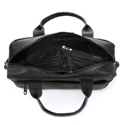 Torba na ramię ze skóry naturalnej na laptop BRØDRENE BL12 jasny brąz - min. zamówienie 20 / 50 / 100 szt.