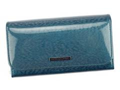 Portfel damski skórzany PELLUCCI PT-110 Niebieski