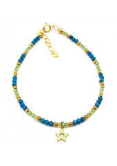 Bransoletka Magnezyt Gwiazdka 925