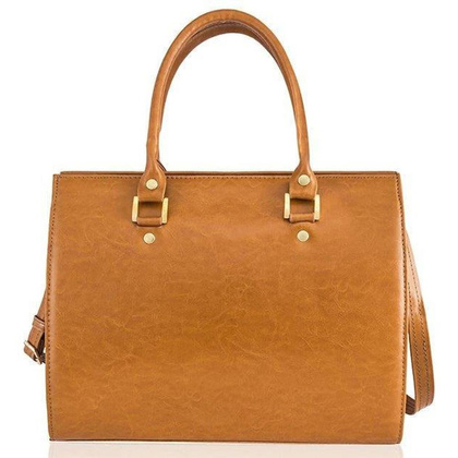 Torebka skórzana KEMER SOLIER FL11 Jasno Brązowa - min. zamówienie 20 / 50 / 100 szt.