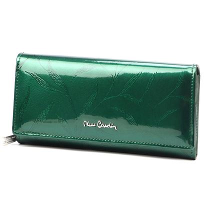 Pierre Cardin Duży skórzany portfel damski