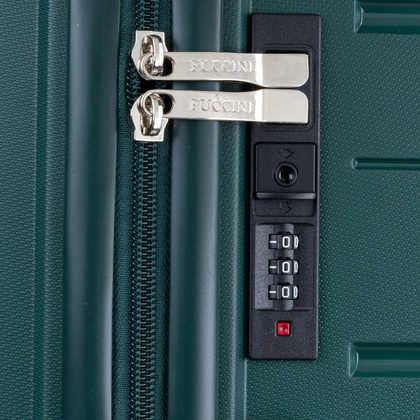 Mała kabinowa walizka PUCCINI ZADAR PP020C 5 Zielona