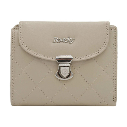 Skórzany portfel damski z technologią rfid