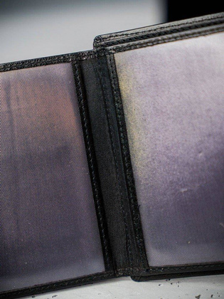 CZARNY SKÓRZANY PORTFEL MĘSKI DUŻY PIONOWY SKÓRA