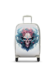 Mała kabinowa walizka Czaszka9