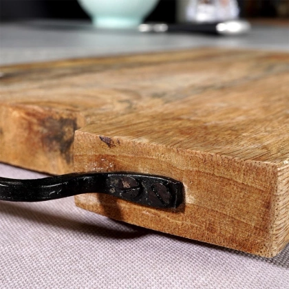 Deska drewniana mango do krojenia serwowania 44x19 cm