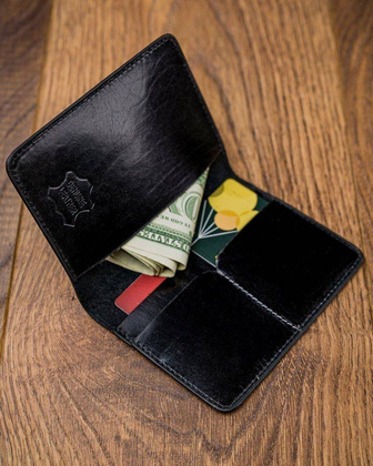 Porządne skórzane etui na dokumenty buffalo wild®