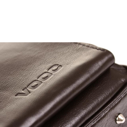 Torba skórzana na laptopa KEMER VOOC 15,6" EP8 Czarna