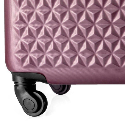 Mała kabinowa walizka KEMER SOLIER 870 Różowa - min. zamówienie 20 / 50 / 100 szt.