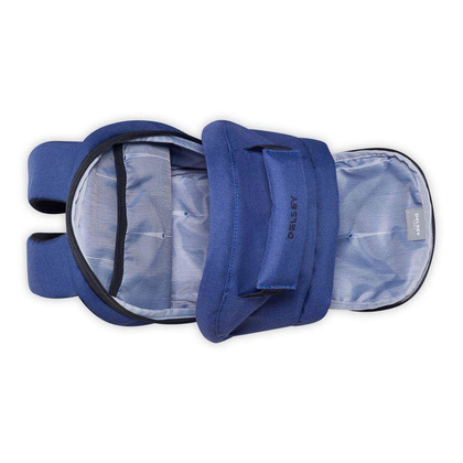 Walizka Delsey Securban Miejski niebieski plecak na laptopa 9.7"