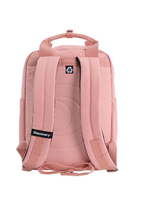 Plecak miejski DISCOVERY CAVE D00810 różowy