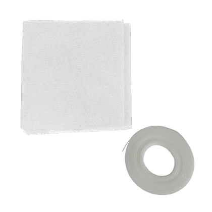 Moskitiera siatka na okno dachowe owady komary biała 120x140 cm