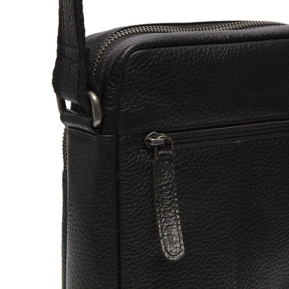 Torba na ramię skórzana na ramię Czarna - min. zamówienie 20 / 50 / 100 szt.