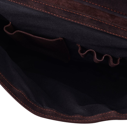 Torba na ramię skórzana KEMER CH 16 Brąz - min. zamówienie 20 / 50 / 100 szt.