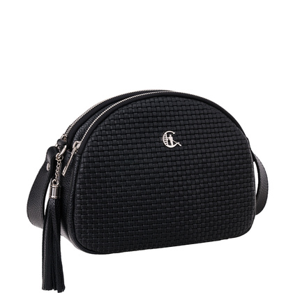 Torebka Canaletto z tłoczeniem plecionki – elegancja i funkcjonalność ze skóry naturalnej TD810s33t1