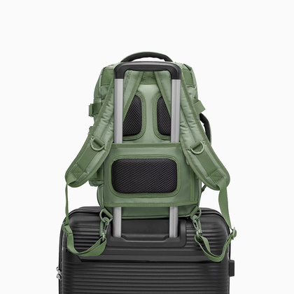 Plecak podróżny PUCCINI BARBADOS PM50251 S 5A Zielony