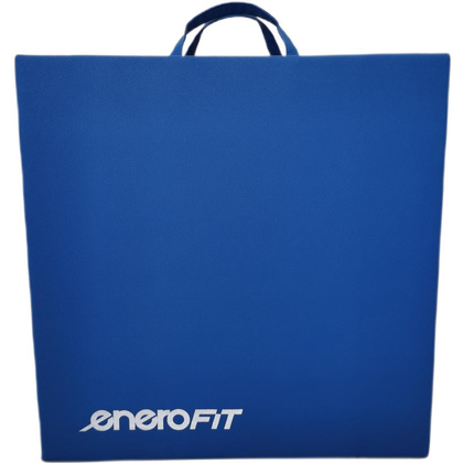 MATERAC GIMNASTYCZNY SKŁADANY 180x60x5CM NIEBIESKI ENERO FIT