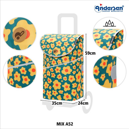 Wózek za zakupy ANDERSEN Scala MIX 112-333-A52