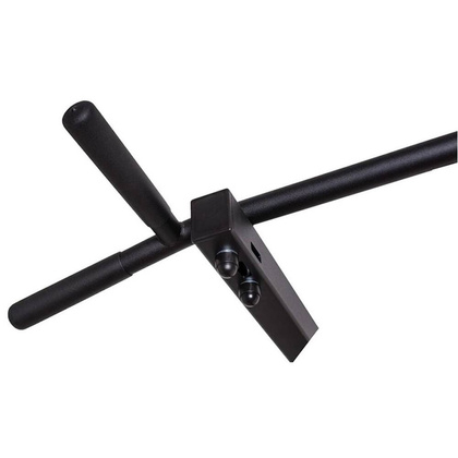 Drabinka gimnastyczna drewniano metalowa z drewnianym drążkiem i akcesoriami BenchK 222B