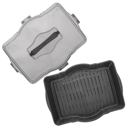 Pojemnik kuchenny do przenoszenia przechowywania żywności / taca z pokrywką