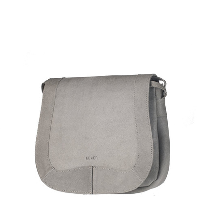 Torebka damska skórzana KEMER 148 Szara - min. zamówienie 20 / 50 / 100 szt.