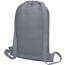 Siateczkowy plecak ściągany sznurkiem Nadi KEMER 12051606 Szary
