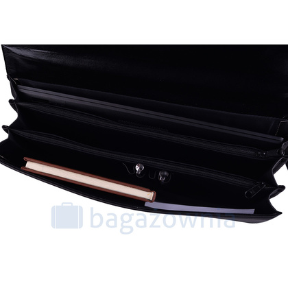 Teczka męska KEMER 271/M Czarna min. zamówienie 20 / 50 / 100 szt.