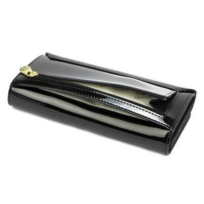 Portfel damski skórzany LS-102 Czerwony