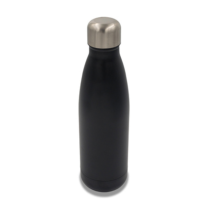 Butelka termiczna Montana 500 ml, czarny - druga jakość
