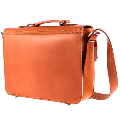 TECZKA SKÓRZANA 3W1 KEMER VOOC Vintage P13 BRĄZOWA