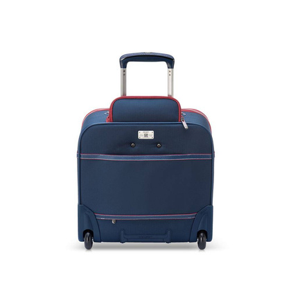 Delsey Chatelet Air 2.0 niebieska torba podróżna typu underseater
