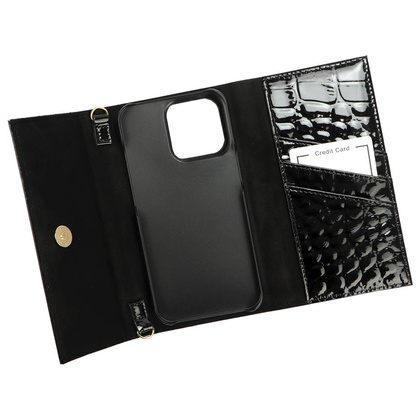 MIAMORE PHONE CASE L1782 (IPHONE 12 PRO) CZARNY