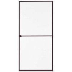 MOSKITIERA DRZWI ALU 100X215 BRĄZ