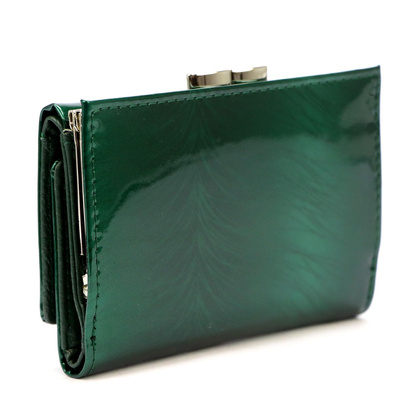 Portfel skórzany damski PELLUCCI FF-117 Złoty